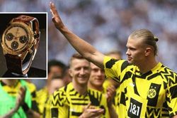 Haaland có 'lời chia tay đắt giá nhất lịch sử' với Dortmund