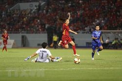 Tuyển nữ Việt Nam bảo vệ thành công ngôi ''vương'' ở Đông Nam Á