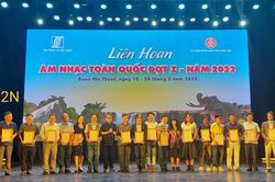 Gia Lai: 2 tác phẩm đạt giải tại Liên hoan Âm nhạc toàn quốc đợt I