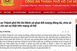 Xử phạt người phụ nữ đăng clip sai sự thật ủng hộ bà Phương Hằng