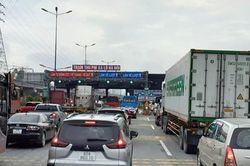 Đẩy nhanh tiến độ thu phí không dừng