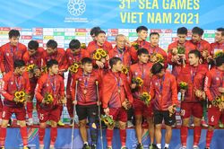 U23 Việt Nam giành HCV SEA Games 31: Cơ duyên từ ông Park…