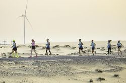 Coteccons Quảng Bình Marathon 2022: trải nghiệm chạy cực chất xuyên qua cánh đồng điện gió lớn nhất tại Việt Nam