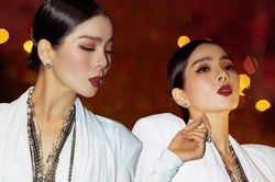 Diện style khoe trang sức nặng trĩu, cộng đồng mạng nhắn nhủ: 'Lệ Quyên nên chấm thi hoa hậu'