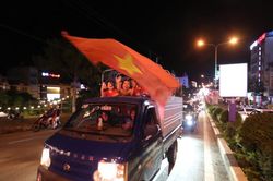 Người dân Gia Lai 'bùng cháy' với chiến tích lịch sử của U23 Việt Nam