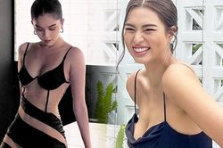 Diện váy 'lắt léo', Ngọc Trinh khoe đường cong gợn sóng, nhìn sang Hoa hậu 71kg khó thốt nên lời