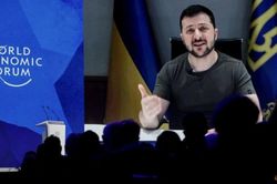 Tổng thống Zelenskyy phát biểu trước các nhà lãnh đạo tại Davos