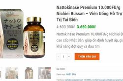 Viên hỗ trợ điều trị tai biến gần 4 triệu đồng/hộp bị cảnh báo quảng cáo sai sự thật