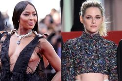 Cannes 2022: Kristen Stewart khéo khoe cơ bụng số 11 nhưng vẫn lép vế trước 'báo đen' Naomi Campbell