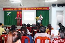 Tập huấn áp dụng phân loại quốc tế về chức năng, khuyết tật và sức khỏe