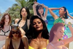 Bí quyết chọn bikini hợp dáng, che đi khuyết điểm từ các 'nữ thần bãi biển'