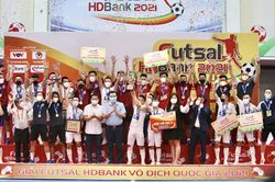 Giải futsal vô địch quốc gia 2022 diễn ra ở Đà Lạt