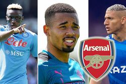 Arsenal săn lùng tiền đạo: Chốt danh sách 5 mục tiêu
