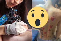 Yêu được 6 ngày, bạn trẻ xăm kín lưng tỏ tình nhưng nội dung khiến ai cũng hoảng