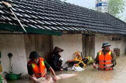Tam Đảo ngập thành sông vì lượng mưa ngày kỷ lục trong vòng 60 năm