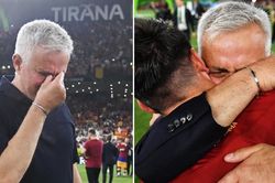 Mourinho rưng rưng nước mắt cùng AS Roma, tuyên bố nóng tương lai