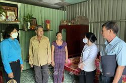 Long An: Thăm hỏi gia đình có công nhân bị tai nạn lao động