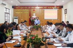 Lãnh đạo tỉnh làm việc với UBND huyện Đức Trọng