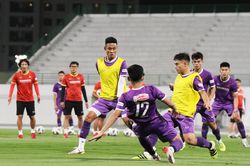 Buổi tập thứ hai của U23 Việt Nam tại UAE: Cỗ máy đã vào guồng