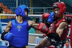 Ảnh đẹp SEA Games 31: Các võ sĩ thi đấu môn Muay Thái
