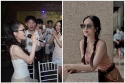 Sau đám cưới, bạn gái cũ Quang Hải tung ảnh 'quẩy' hết mình