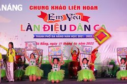 Đặc sắc liên hoan văn nghệ 'Em yêu làn điệu dân ca'
