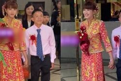 Cô dâu 19 xinh như Hoa hậu cưới chồng 'già xấu' còn thấp hơn nửa cái đầu, hóa ra chú rể dùng 'tuyệt chiêu' để đưa nàng về dinh!
