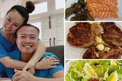 Vy Oanh nấu cho chồng đại gia hơn 15 tuổi món ăn hút mắt như ngoài tiệm, bảo sao ngày càng được yêu