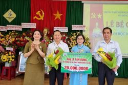 Hỗ trợ gần 2 tỷ đồng cho Trung tâm nuôi dạy trẻ khuyết tật