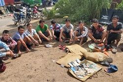 Triệt phá ổ đá gà, thu hơn 100 triệu đồng tiền mặt tang vật