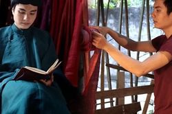 9X bỏ du học, về nước tìm thuốc bắc, lá cây... để nhuộm vải may cổ phục