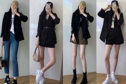 Tham khảo cách diện một chiếc blazer đen với 8 phong cách