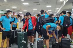 U23 Việt Nam có mặt tại Uzbekistan