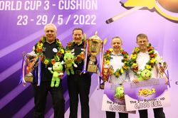 Cơ thủ người Bỉ vô địch World Cup Billiard Carom 3 băng TP.HCM 2022