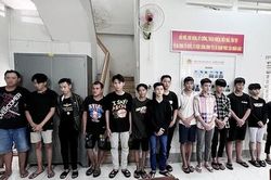 Công an xử lý nhanh 16 thiếu niên hẹn nhau hỗn chiến vì tiếng nẹt pô xe