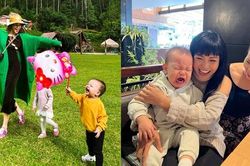 Hồ Ngọc Hà khoe loạt khoảnh khắc bên các con, biểu cảm hài hước của nhóc tì Leon lại 'gây bão'