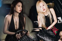 Ngọc Trinh khoe dáng 'ướt át' dưới mưa, khoe túi trăm triệu nhưng hóa ra lại đụng Rosé (BLACKPINK)
