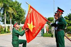 Đồng Tháp: Trung đoàn 320 tổ chức Lễ tuyên thệ cho 420 chiến sĩ mới