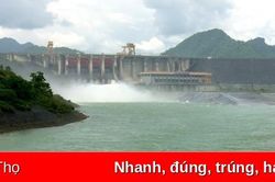 Chủ động phương án an toàn khi hồ thủy điện Tuyên Quang xả lũ