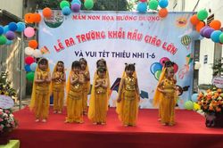 Hà Nội: Tết Thiếu nhi ở Trường Mầm non Hoa Hướng Dương