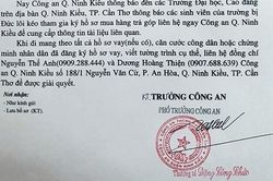 Diễn biến mới vụ hàng trăm sinh viên ở Cần Thơ bỗng dưng ôm nợ