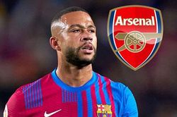 Arsenal có thể đón Depay từ Barca với 1 điều kiện