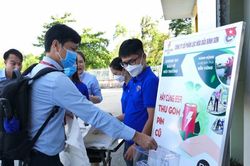 BSR tổ chức thu gom pin cũ hưởng ứng ngày Môi trường Thế giới 5/6