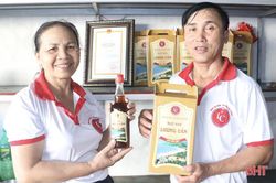 Từ nước mắm gia truyền đến sản phẩm OCOP 3 sao ở Hà Tĩnh