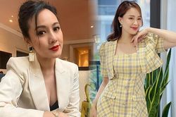 BTV Hoài Anh-Hồng Diễm 'mê đứ đừ' chiếc áo ngắn cũn vẫn thanh lịch, diện đi làm là sang lên mấy hạng