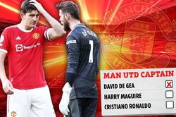 Cầu thủ MU chọn De Gea làm đội trưởng thay Maguire