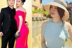 Soi nhan sắc 'mẹ 2 con' của hot mom Thủy Anh khi sánh vai cùng ông xã Đăng Khôi