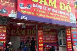 Cho vay cầm cố đăng ký hay cà vẹt xe có hợp pháp?