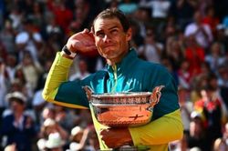 Những hình ảnh ấn tượng về chức vô địch Roland Garros lần thứ 14 của Rafael Nadal