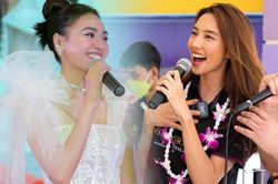 Thùy Tiên và Ninh Dương Lan Ngọc lần đầu song ca, dân mạng nhận xét: 'Hát hay không bằng hay hát'